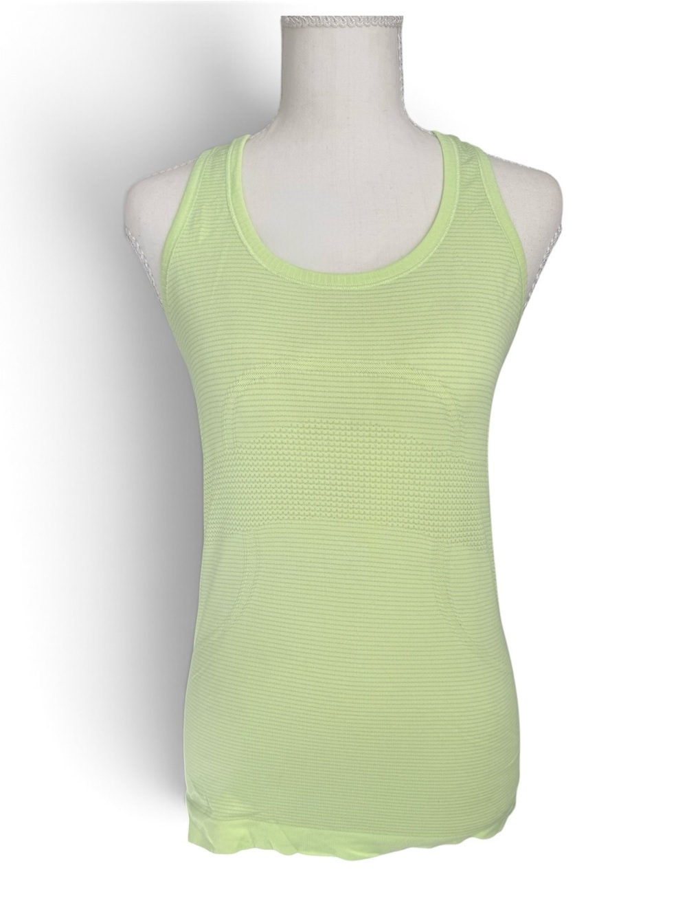lululemon athletica Swiftly Racerback Tank, Heathered Ray, Size 6